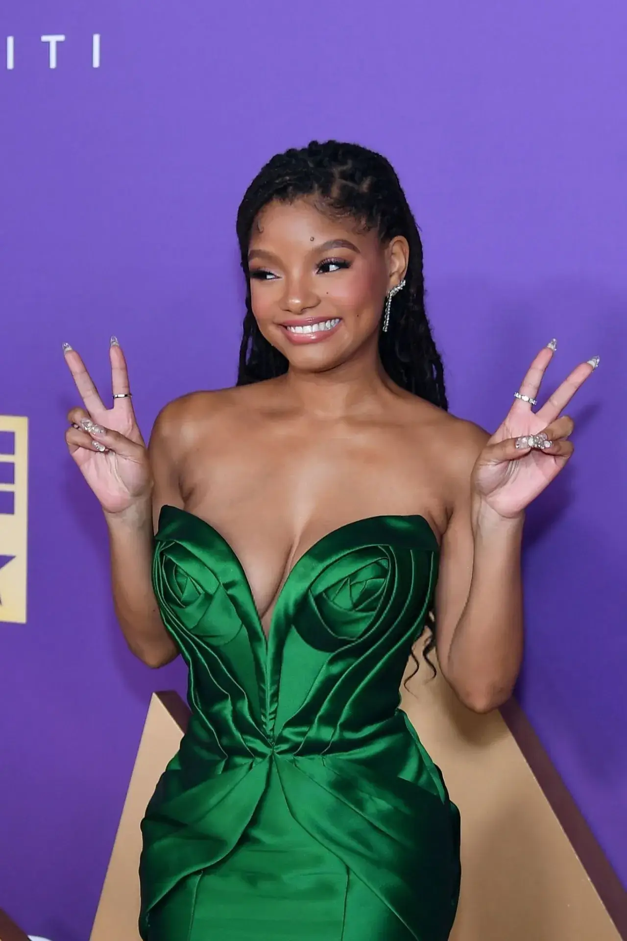 HALLE BAILEY PHOTOSHOOT AT NAACP AWARDS IN LOS ANGELES